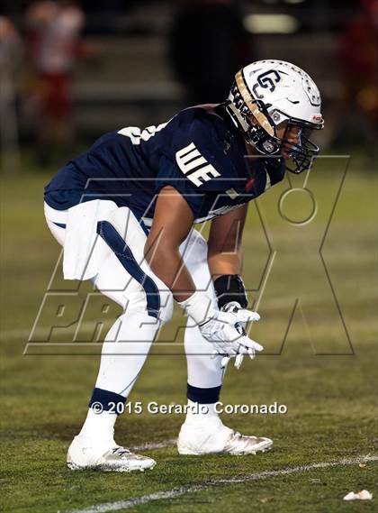 Thumbnail 2 in Central Catholic vs. Oakdale (CIF SJS D3 Final) photogallery.