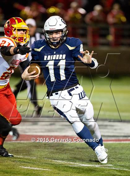 Thumbnail 3 in Central Catholic vs. Oakdale (CIF SJS D3 Final) photogallery.