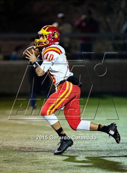 Thumbnail 2 in Central Catholic vs. Oakdale (CIF SJS D3 Final) photogallery.