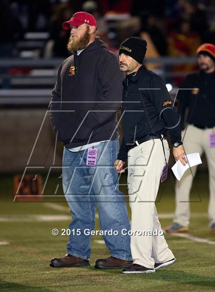 Thumbnail 2 in Central Catholic vs. Oakdale (CIF SJS D3 Final) photogallery.