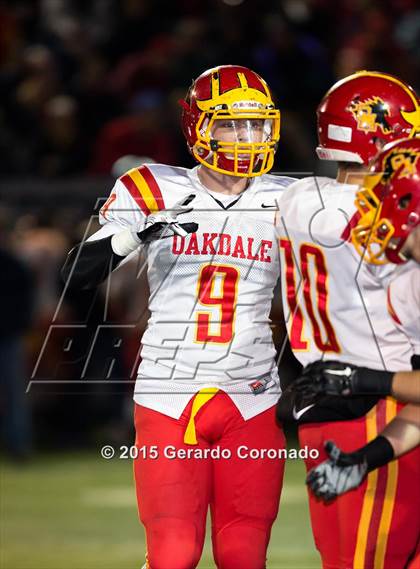 Thumbnail 3 in Central Catholic vs. Oakdale (CIF SJS D3 Final) photogallery.