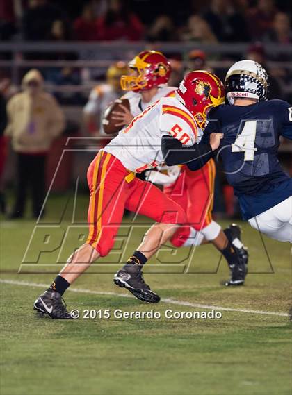Thumbnail 2 in Central Catholic vs. Oakdale (CIF SJS D3 Final) photogallery.