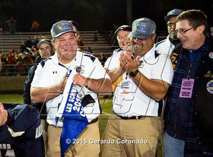 Thumbnail 2 in Central Catholic vs. Oakdale (CIF SJS D3 Final) photogallery.