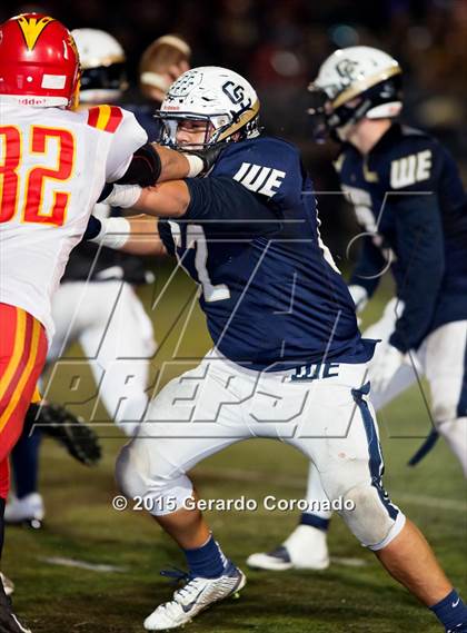 Thumbnail 3 in Central Catholic vs. Oakdale (CIF SJS D3 Final) photogallery.