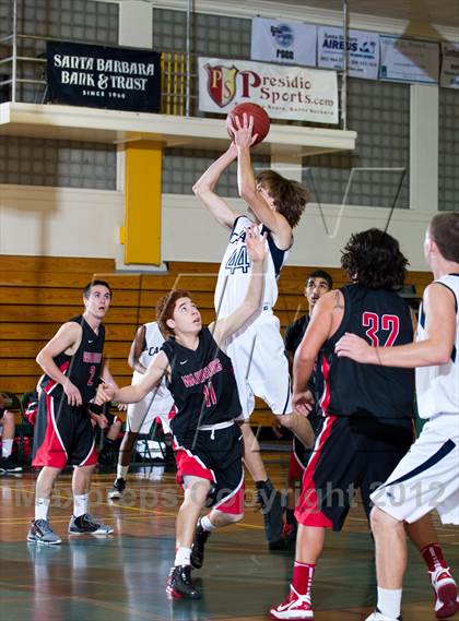 Thumbnail 3 in Calvary Chapel vs Carpinteria (Santa Barbara Holiday Classic) photogallery.