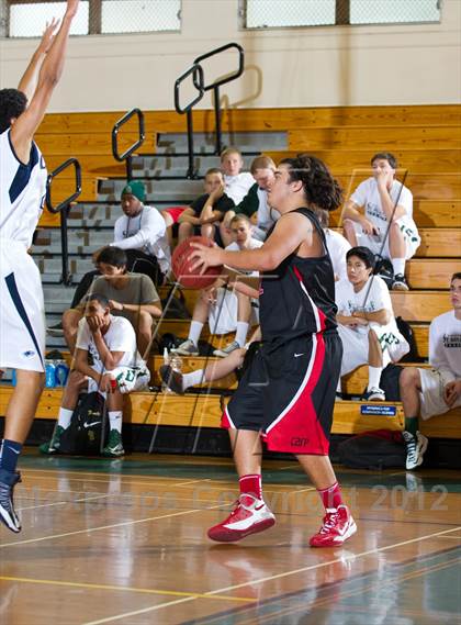 Thumbnail 2 in Calvary Chapel vs Carpinteria (Santa Barbara Holiday Classic) photogallery.