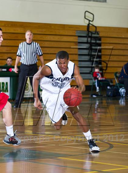 Thumbnail 3 in Calvary Chapel vs Carpinteria (Santa Barbara Holiday Classic) photogallery.
