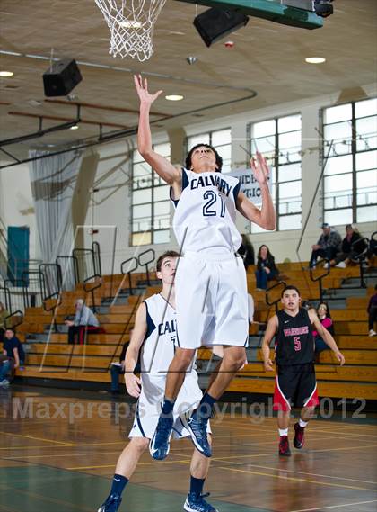 Thumbnail 3 in Calvary Chapel vs Carpinteria (Santa Barbara Holiday Classic) photogallery.