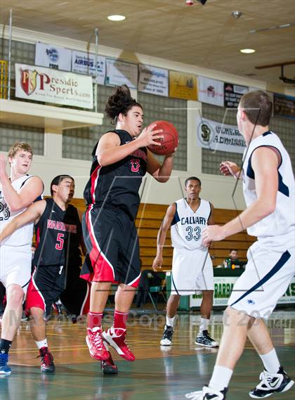 Thumbnail 2 in Calvary Chapel vs Carpinteria (Santa Barbara Holiday Classic) photogallery.