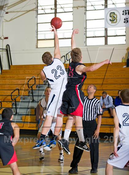 Thumbnail 1 in Calvary Chapel vs Carpinteria (Santa Barbara Holiday Classic) photogallery.