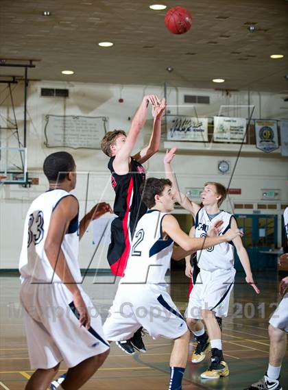 Thumbnail 3 in Calvary Chapel vs Carpinteria (Santa Barbara Holiday Classic) photogallery.