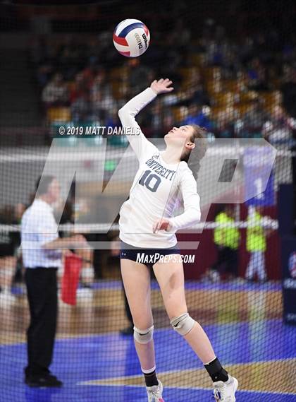 Thumbnail 2 in Lutheran vs. University (CHSAA 3A Playoff) photogallery.