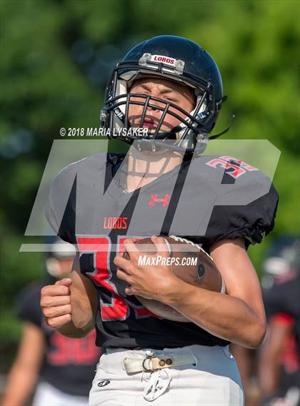 Thumbnail 2 in Langham Creek Spring Game (Black vs. White) photogallery.