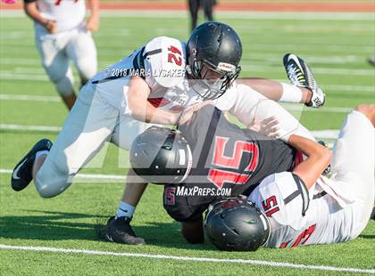 Thumbnail 3 in Langham Creek Spring Game (Black vs. White) photogallery.
