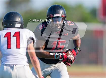Thumbnail 2 in Langham Creek Spring Game (Black vs. White) photogallery.