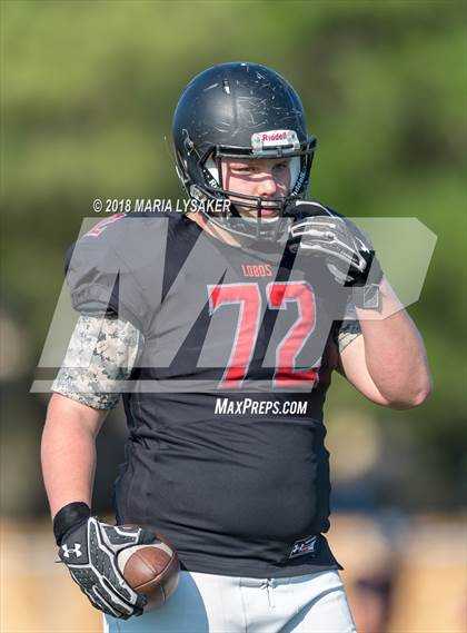 Thumbnail 3 in Langham Creek Spring Game (Black vs. White) photogallery.