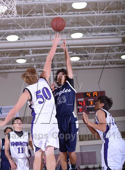 Thumbnail 1 in Shadow Hills vs. Desert Chapel (MaxPreps Holiday Classic) photogallery.