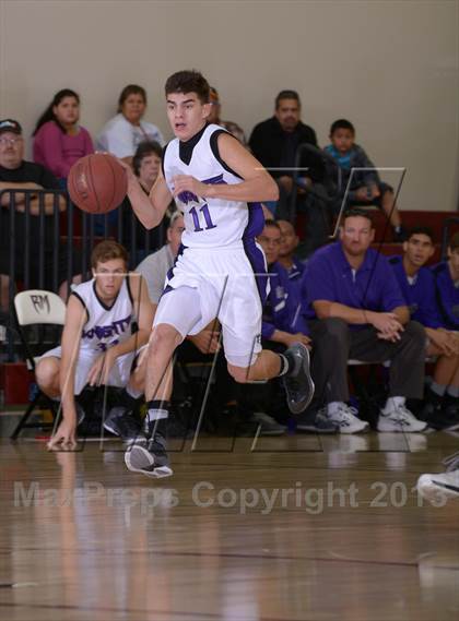 Thumbnail 1 in Shadow Hills vs. Desert Chapel (MaxPreps Holiday Classic) photogallery.