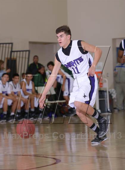 Thumbnail 1 in Shadow Hills vs. Desert Chapel (MaxPreps Holiday Classic) photogallery.