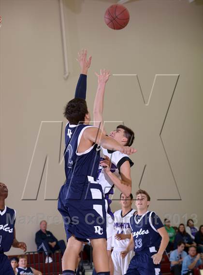 Thumbnail 2 in Shadow Hills vs. Desert Chapel (MaxPreps Holiday Classic) photogallery.
