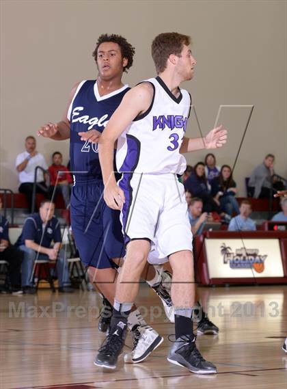 Thumbnail 1 in Shadow Hills vs. Desert Chapel (MaxPreps Holiday Classic) photogallery.
