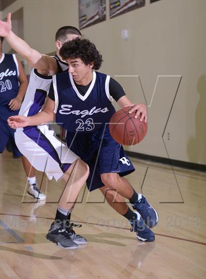 Thumbnail 2 in Shadow Hills vs. Desert Chapel (MaxPreps Holiday Classic) photogallery.