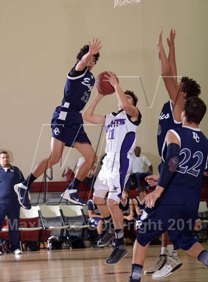 Thumbnail 2 in Shadow Hills vs. Desert Chapel (MaxPreps Holiday Classic) photogallery.