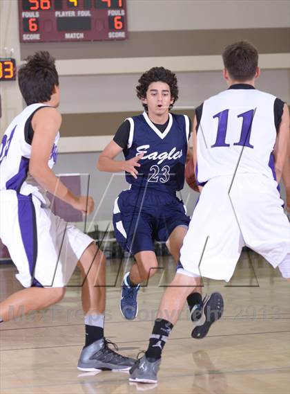Thumbnail 1 in Shadow Hills vs. Desert Chapel (MaxPreps Holiday Classic) photogallery.
