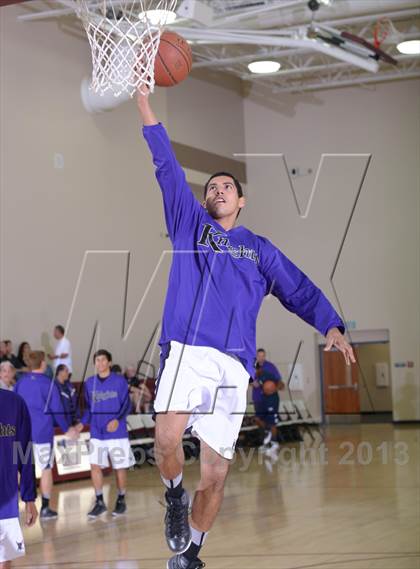 Thumbnail 2 in Shadow Hills vs. Desert Chapel (MaxPreps Holiday Classic) photogallery.