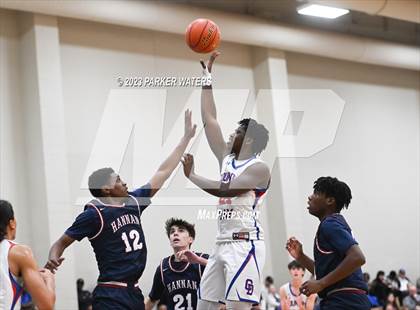 Thumbnail 2 in Metairie Park Country Day vs Archbishop Hannan (Allstate Sugar Bowl National Prep Classic) photogallery.
