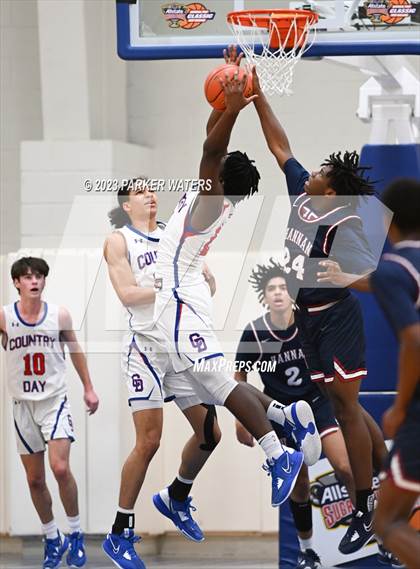 Thumbnail 2 in Metairie Park Country Day vs Archbishop Hannan (Allstate Sugar Bowl National Prep Classic) photogallery.