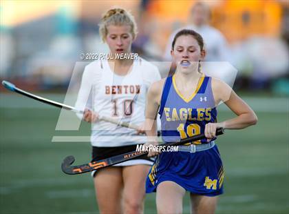 Thumbnail 1 in Line Mountain vs Benton (PIAA District IV Class A Quarterfinal) photogallery.