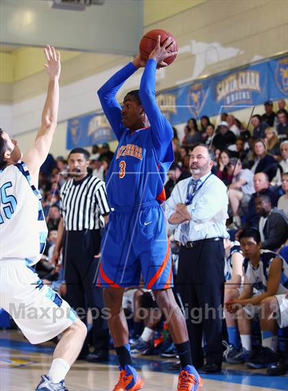 Thumbnail 2 in Santa Teresa vs. Bellarmine (CIF CCS D1 Final) photogallery.