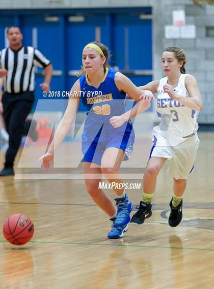 Thumbnail 3 in Robinson vs. Seton photogallery.