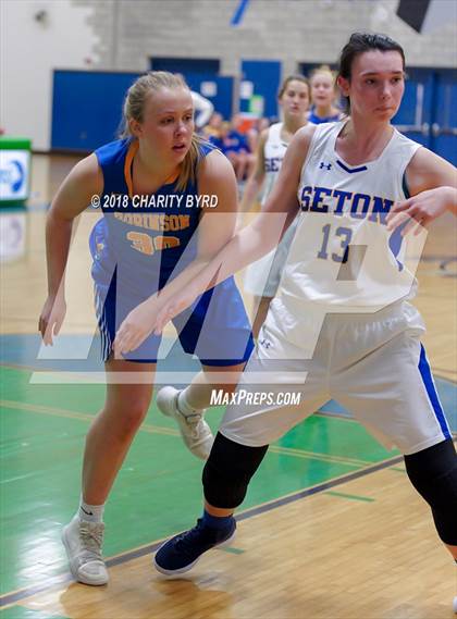 Thumbnail 2 in Robinson vs. Seton photogallery.