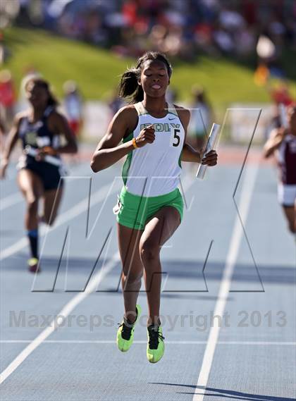 Thumbnail 1 in CIF State Track & Field Championships (4x100 Relay) photogallery.