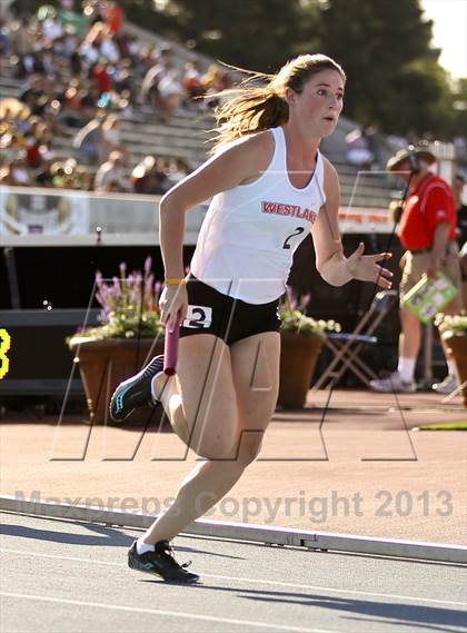 Thumbnail 1 in CIF State Track & Field Championships (4x100 Relay) photogallery.