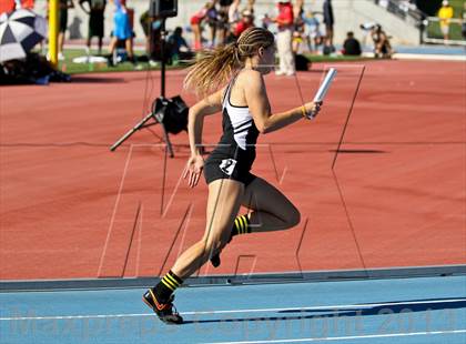 Thumbnail 1 in CIF State Track & Field Championships (4x100 Relay) photogallery.
