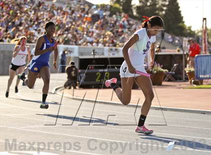 Thumbnail 1 in CIF State Track & Field Championships (4x100 Relay) photogallery.