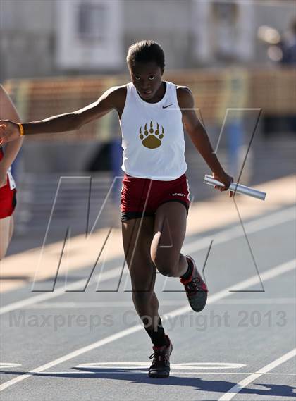 Thumbnail 3 in CIF State Track & Field Championships (4x100 Relay) photogallery.