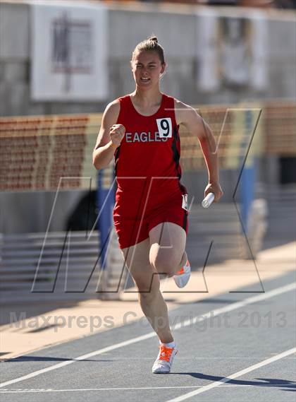 Thumbnail 3 in CIF State Track & Field Championships (4x100 Relay) photogallery.