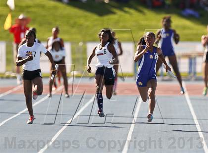 Thumbnail 1 in CIF State Track & Field Championships (4x100 Relay) photogallery.