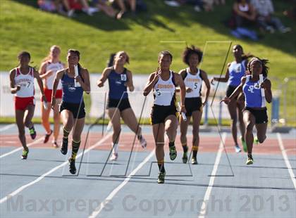 Thumbnail 3 in CIF State Track & Field Championships (4x100 Relay) photogallery.
