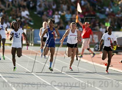 Thumbnail 3 in CIF State Track & Field Championships (4x100 Relay) photogallery.