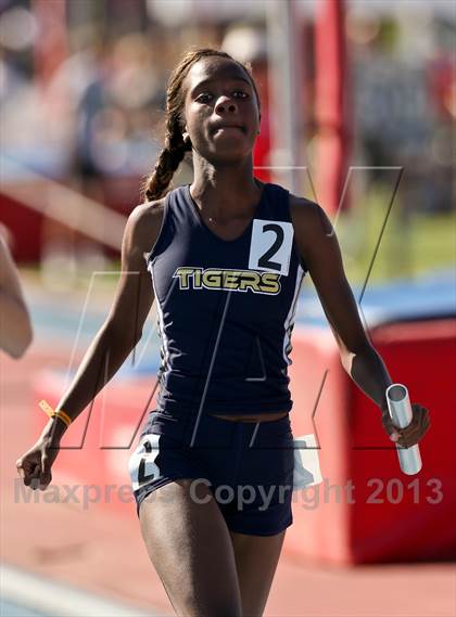 Thumbnail 3 in CIF State Track & Field Championships (4x100 Relay) photogallery.