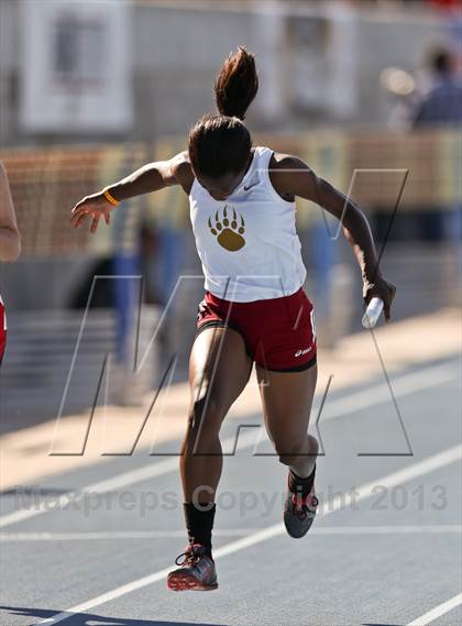 Thumbnail 3 in CIF State Track & Field Championships (4x100 Relay) photogallery.