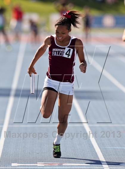 Thumbnail 1 in CIF State Track & Field Championships (4x100 Relay) photogallery.