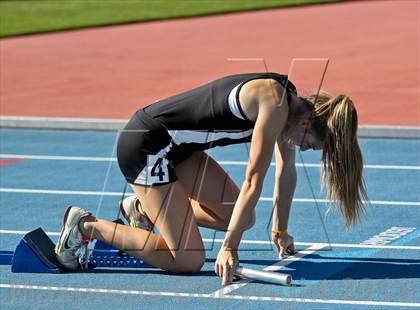 Thumbnail 1 in CIF State Track & Field Championships (4x100 Relay) photogallery.