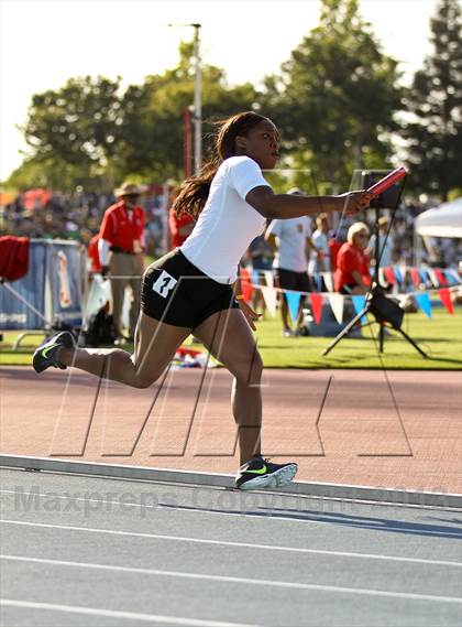 Thumbnail 3 in CIF State Track & Field Championships (4x100 Relay) photogallery.