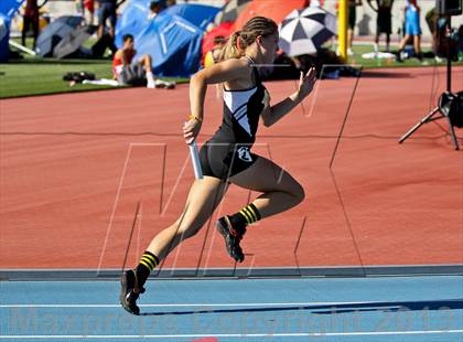 Thumbnail 1 in CIF State Track & Field Championships (4x100 Relay) photogallery.